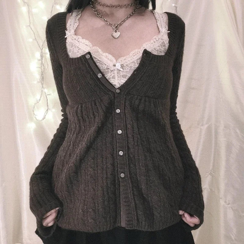 Doll Knit Sweater Top